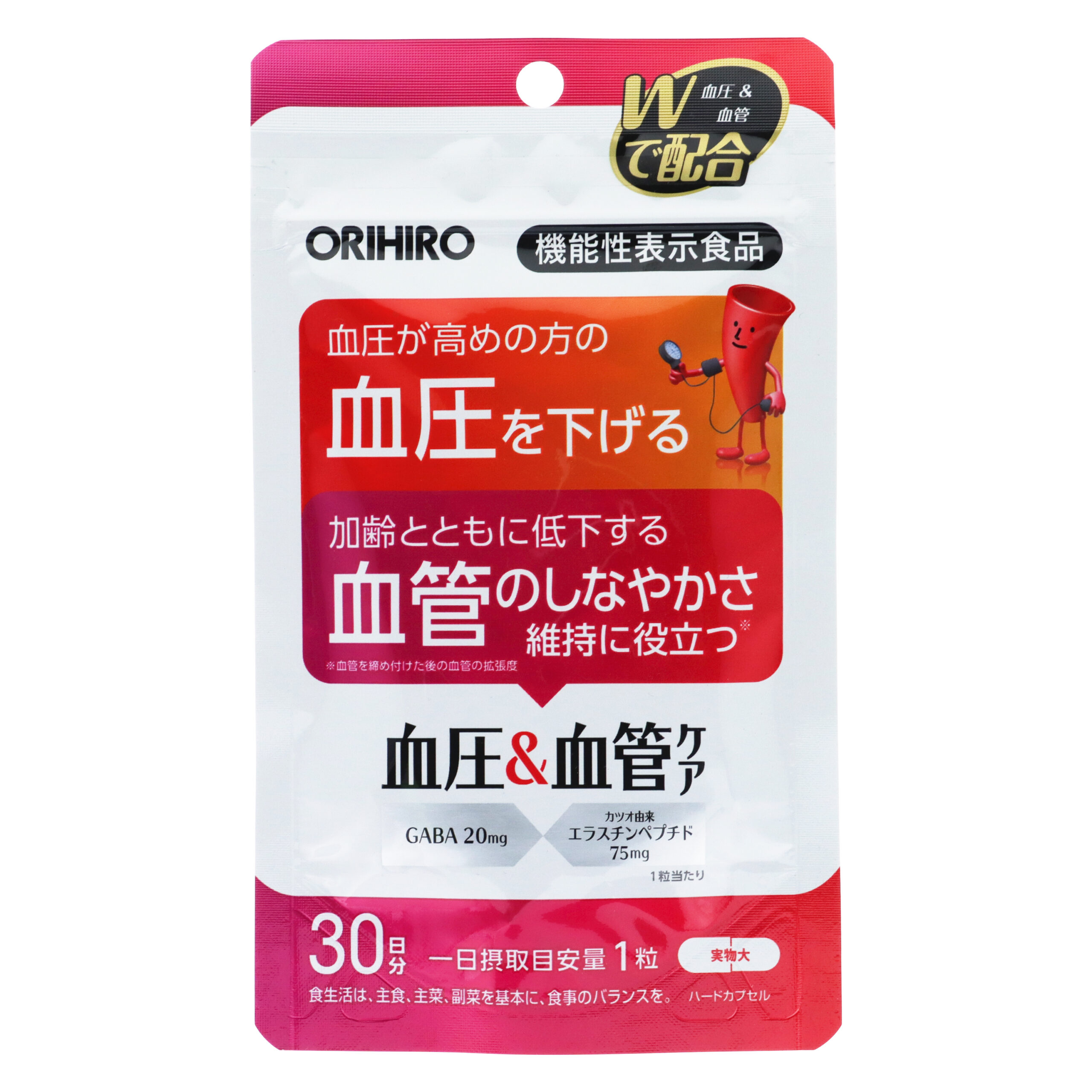 Support of pressure and blood vessels