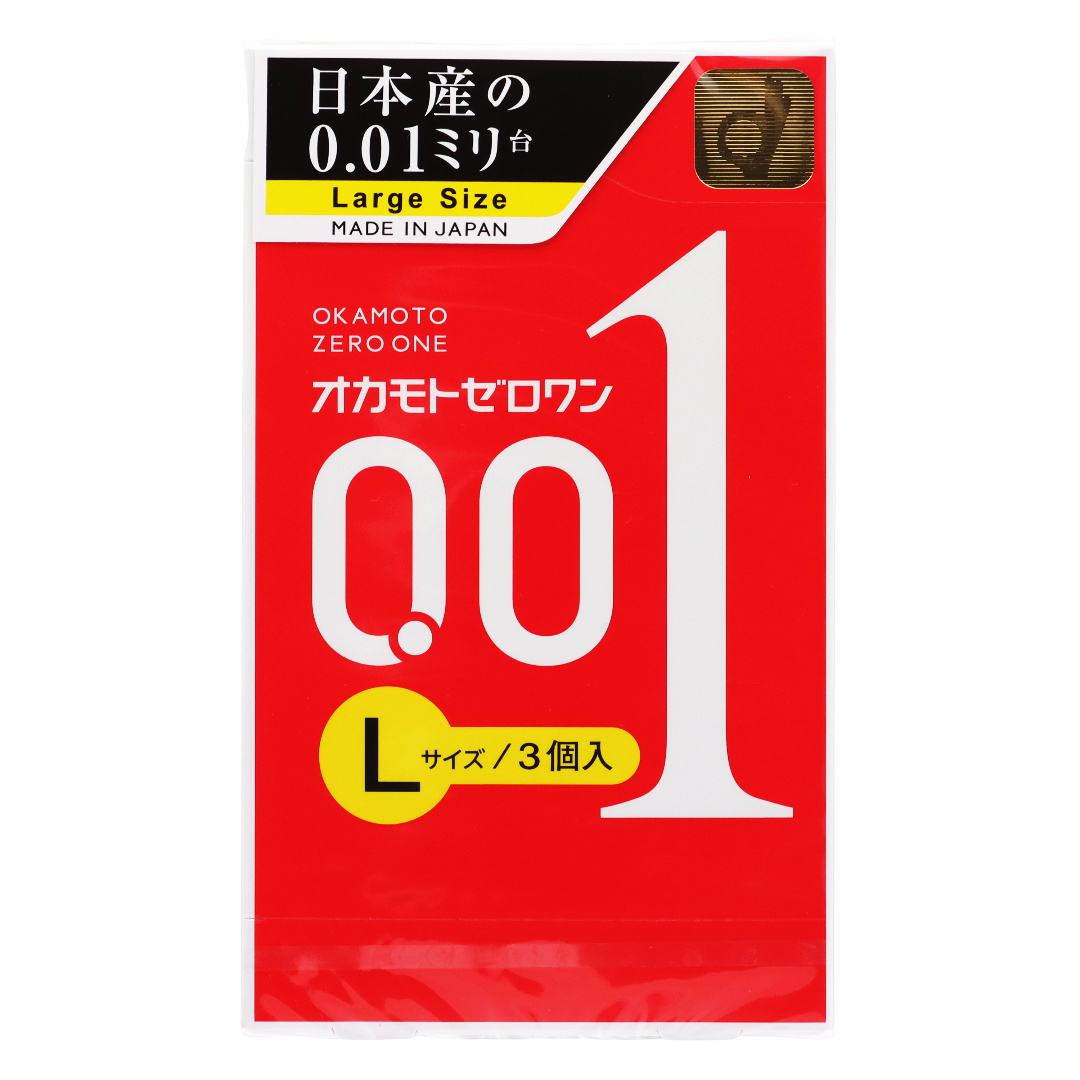 Окамото Зеро Ван Размер L 3 штуки