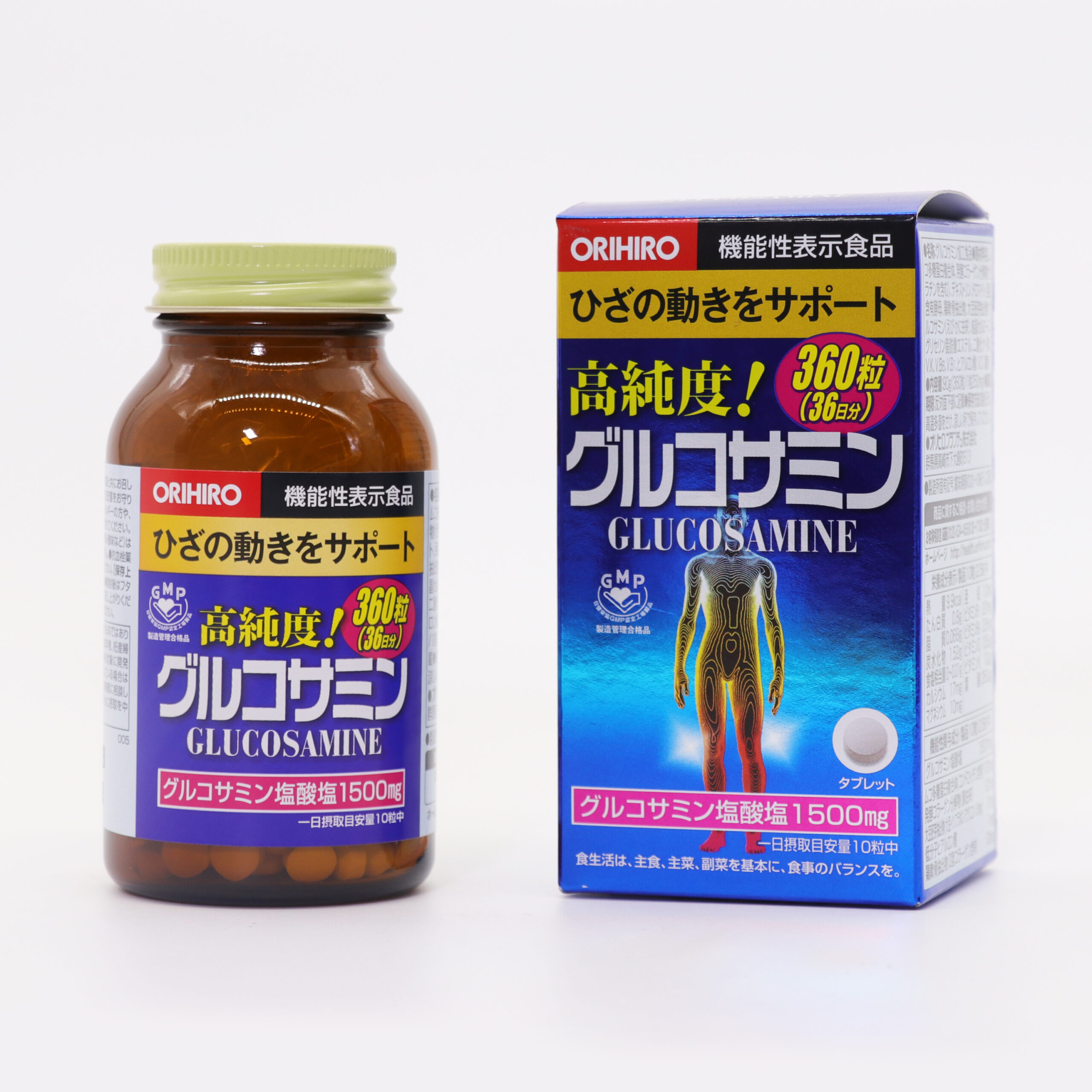 Глюкозамин высокой степени очистки в таблетках