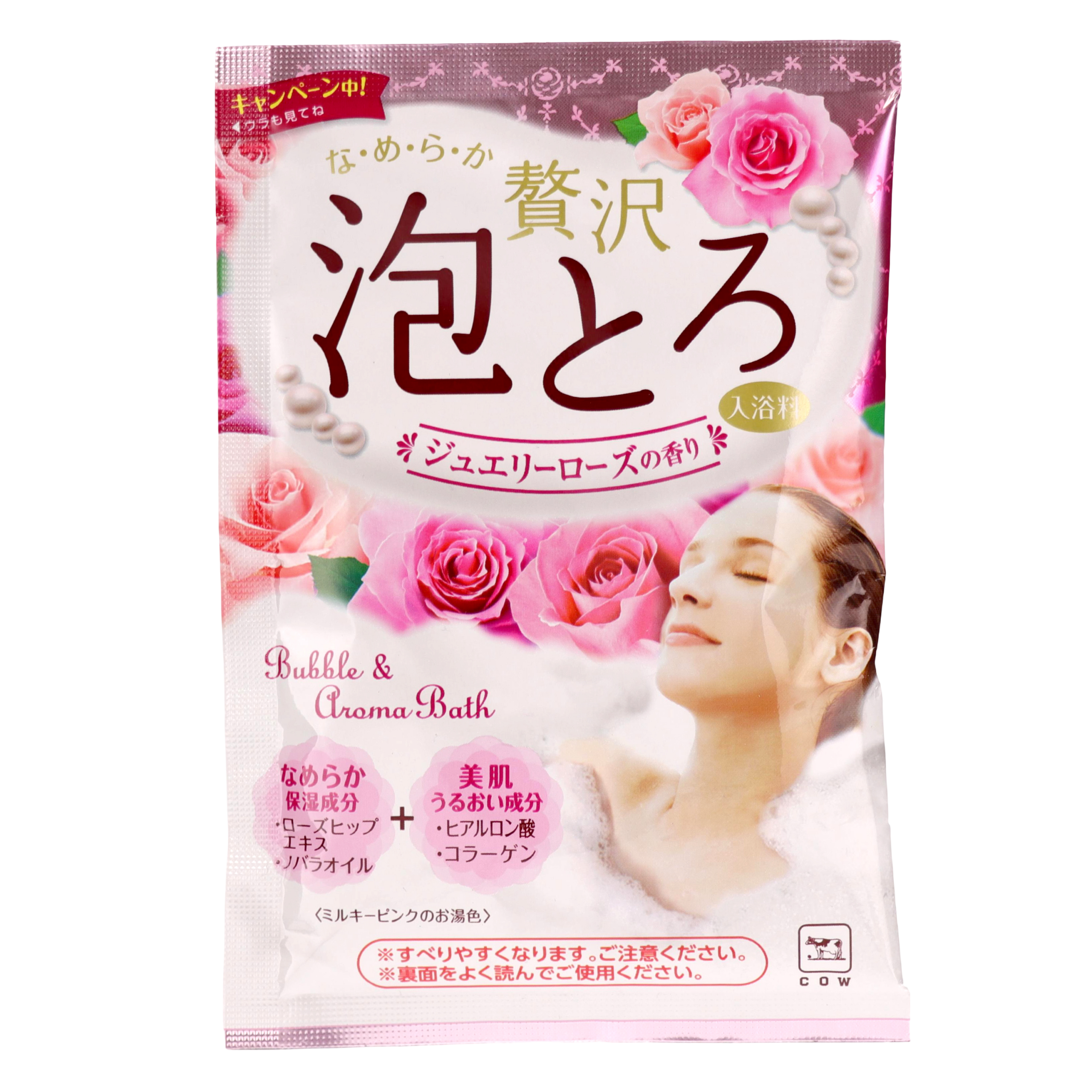 Ою Моногатари Роскошная густая пена для ванны с ароматом Джуэлри Роуз