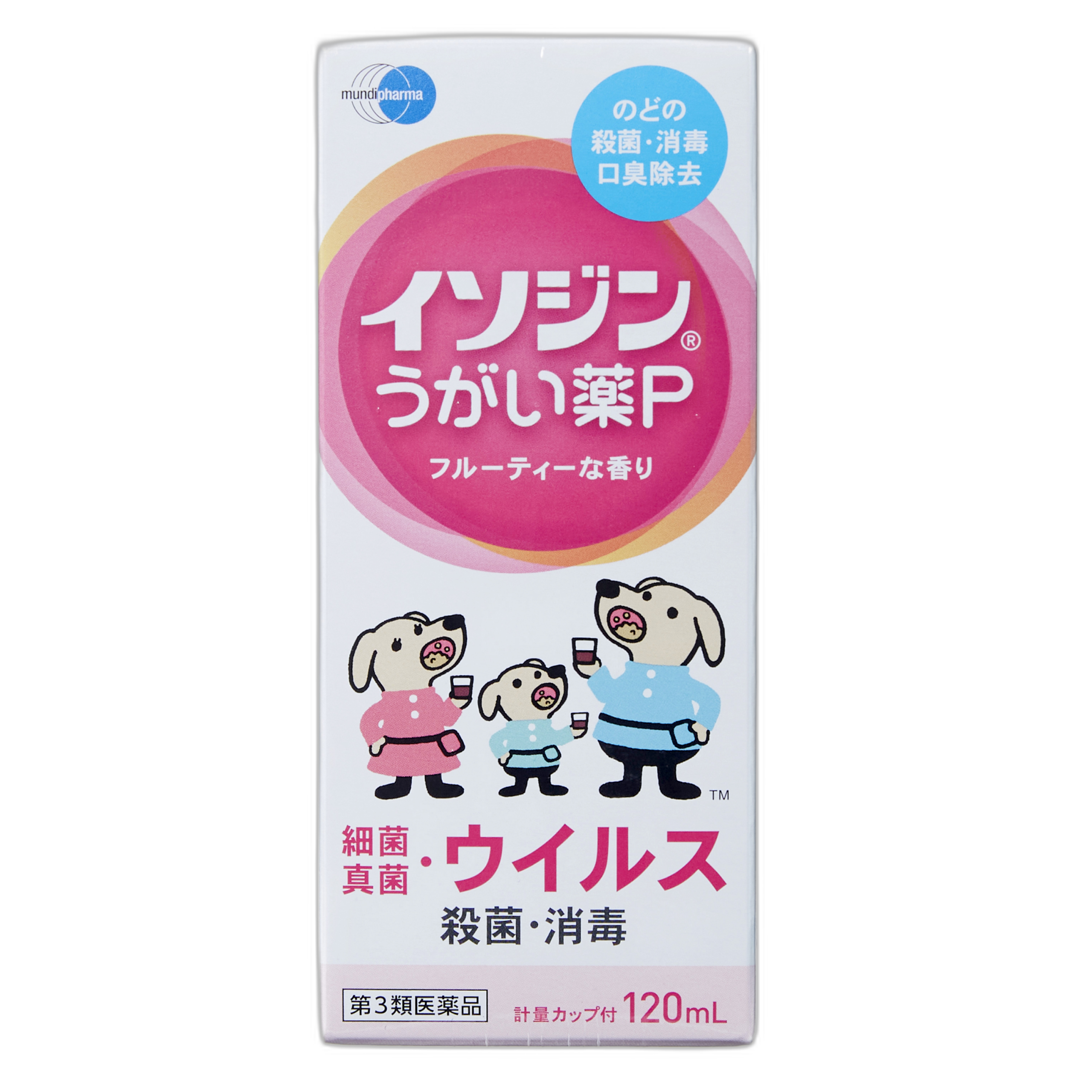 Изодзин Средство для полоскания горла P