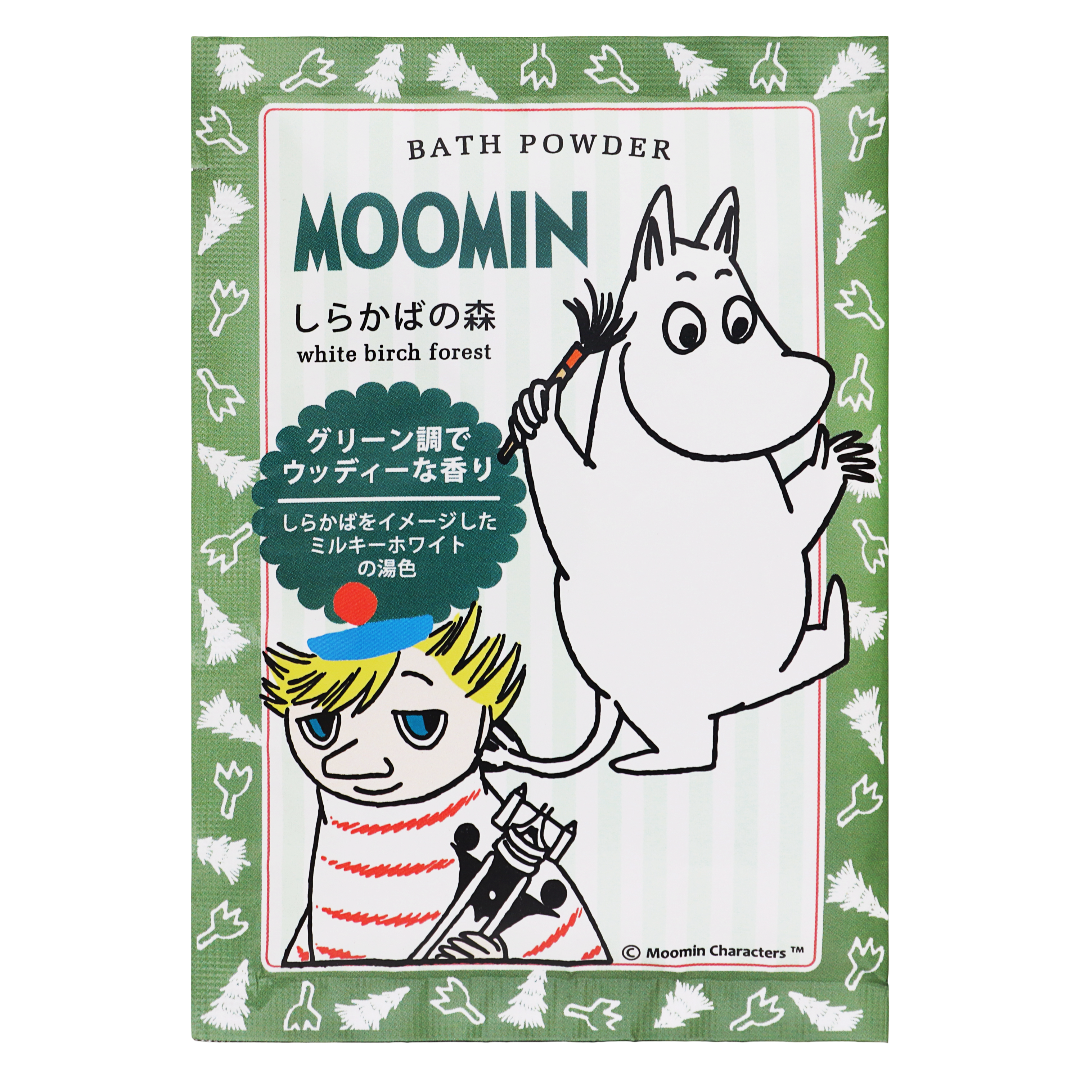 Мумин Пудра для ванн Берёзовый лес