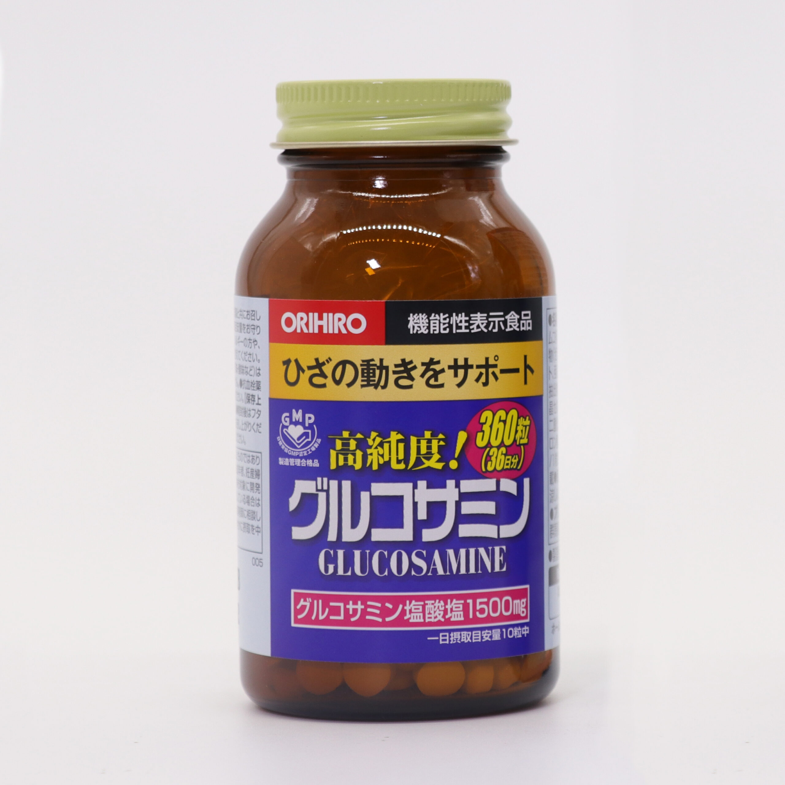 Глюкозамин высокой степени очистки в таблетках