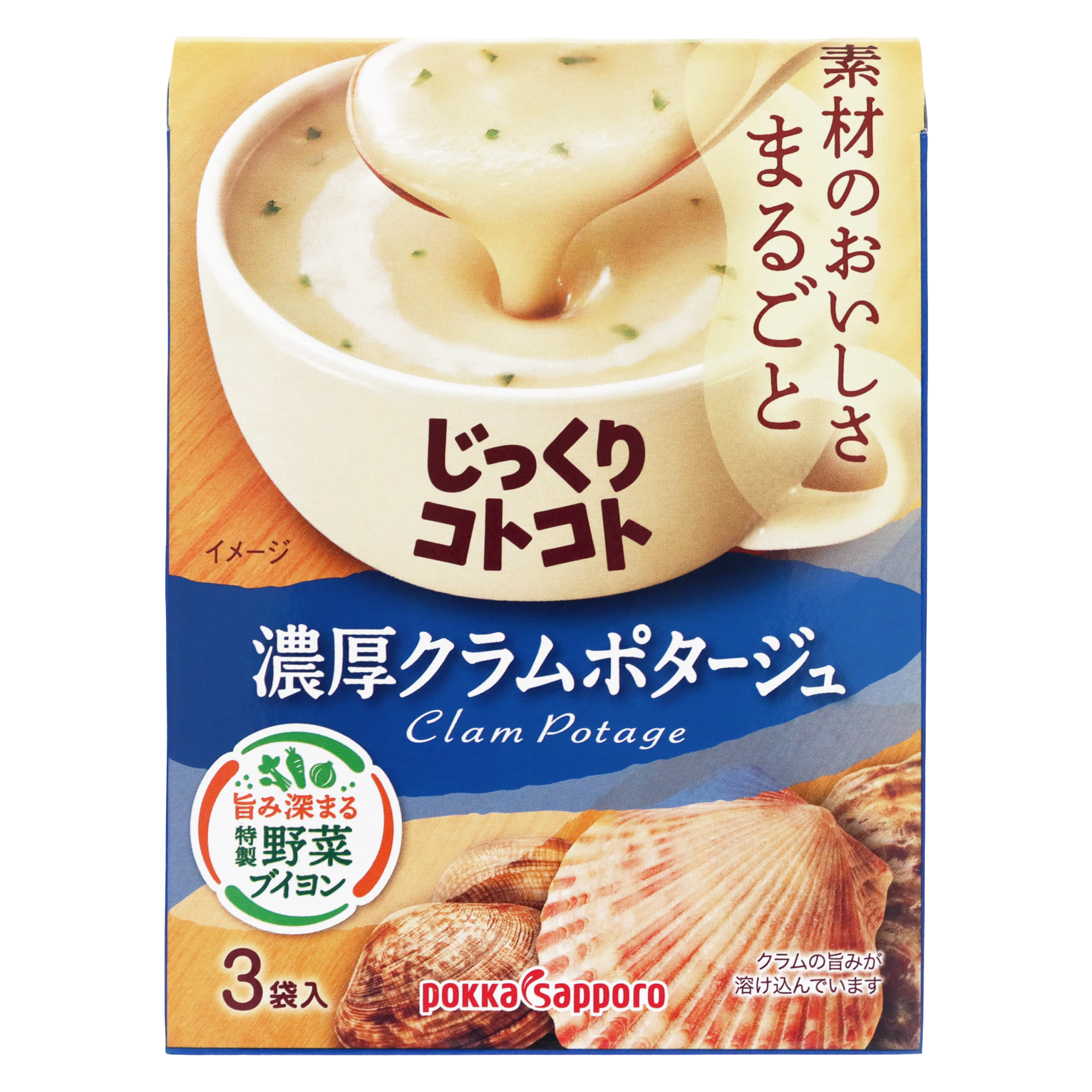 Покка Дзиккури Котокото Насыщенный клам-потаж