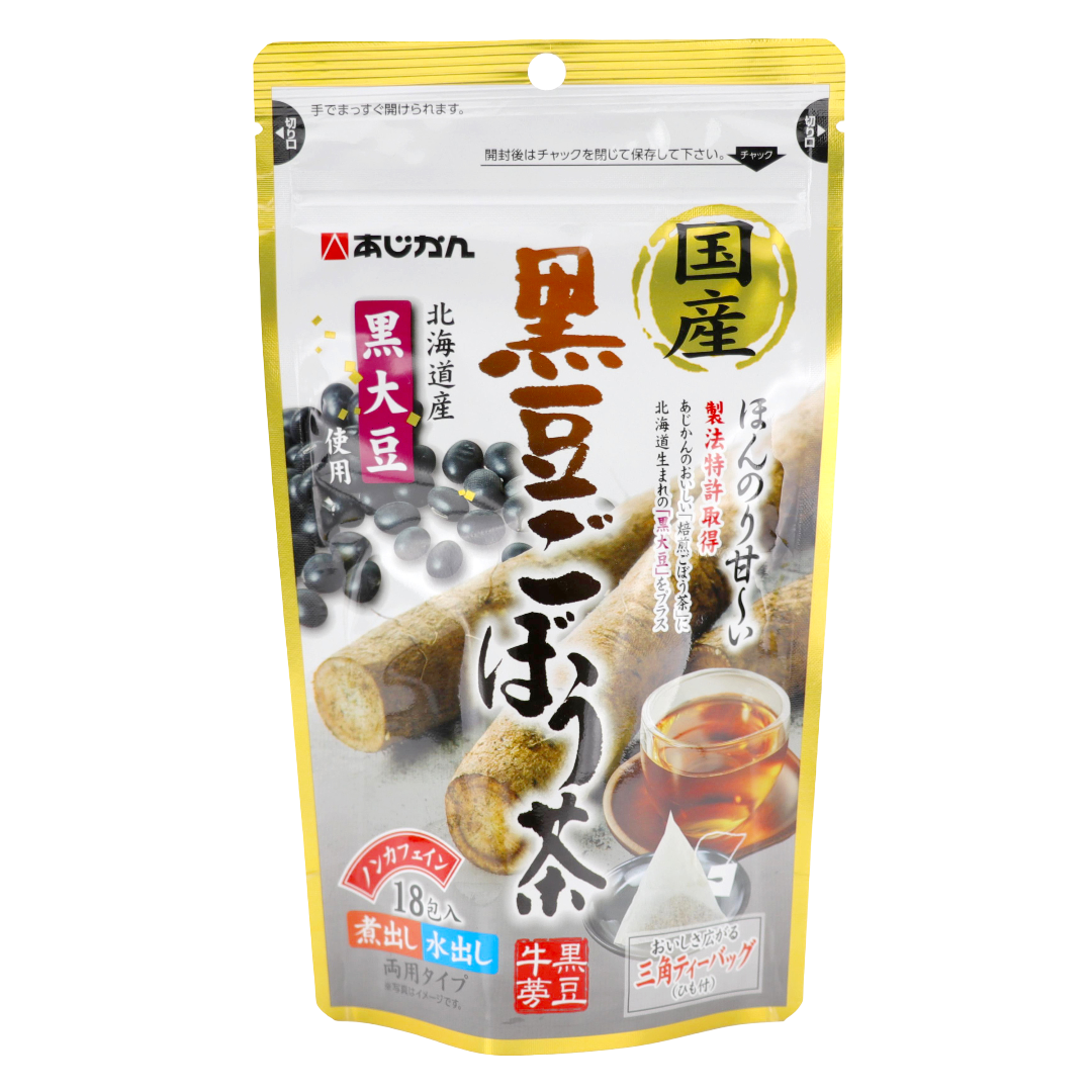 Аджикан Японский чай из черных соевых бобов и корня лопуха