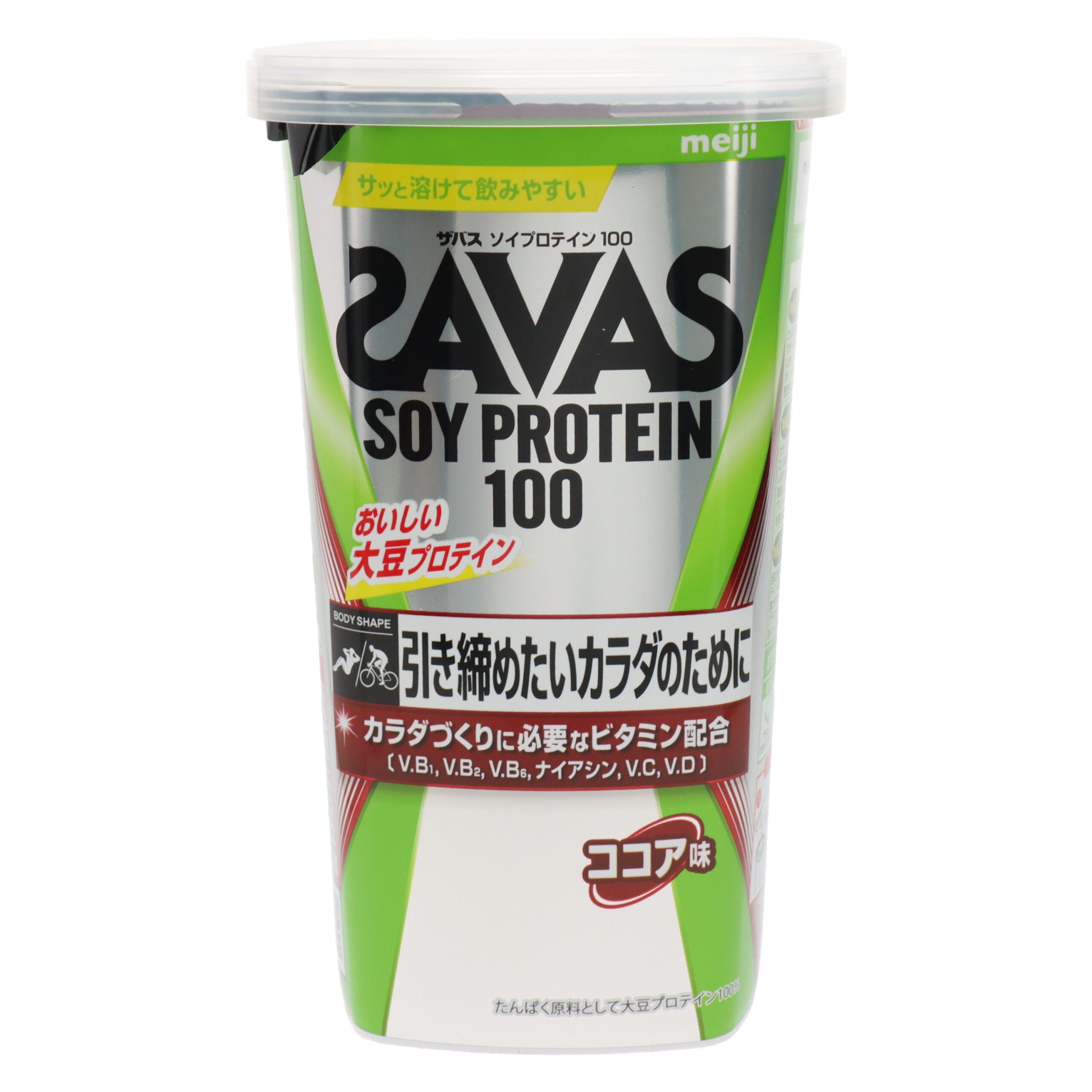 Savas Soy Protein 100 with cocoa flavor