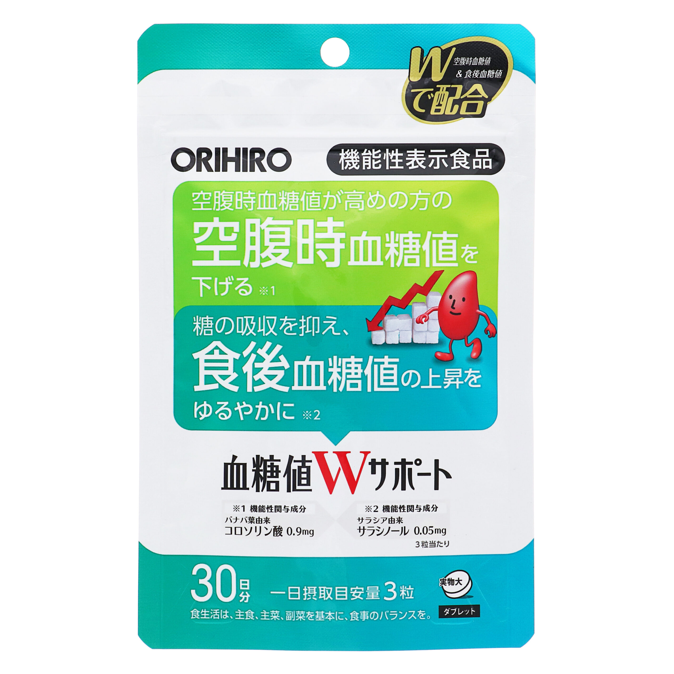 W Supports blood sugar levels